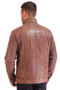 Мужская кожаная куртка из натуральной кожи утепленная 0900916-5