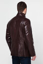Мужская кожаная куртка из натуральной кожи с воротником 0900175-3