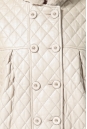 Женская кожаная куртка из натуральной кожи с капюшоном, отделка кролик 0900195-4