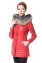 Женская кожаная куртка из натуральной кожи с капюшоном, отделка чернобурка 0900203