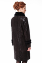 Женское кожаное пальто из натуральной кожи с воротником, отделка норка 0900220-4