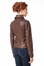 Женская кожаная куртка из натуральной кожи с воротником 0900222-3