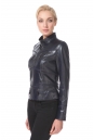 Женская кожаная куртка из натуральной кожи с воротником 0900250