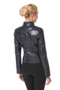 Женская кожаная куртка из натуральной кожи с воротником 0900250-4