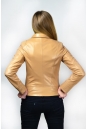Женская кожаная куртка из натуральной кожи с воротником 0900265-4