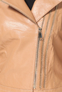 Женская кожаная куртка из натуральной кожи с воротником 0900265-5