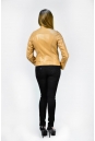 Женская кожаная куртка из натуральной кожи без воротника 0900270-2