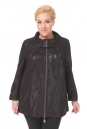 Женская кожаная куртка из натуральной замши с накатом 0900272