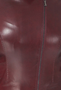 Женская кожаная куртка из натуральной кожи с воротником 0900305-6 вид сзади