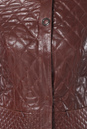 Женская кожаная куртка из натуральной кожи без воротника 0900307-3