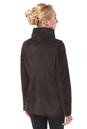 Женская кожаная куртка из натуральной замши с воротником 0900310-4