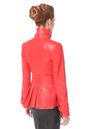 Женская кожаная куртка из натуральной кожи с воротником 0900321-4