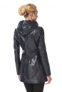 Женская кожаная куртка из натуральной кожи с капюшоном 0900327-4
