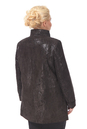 Женское кожаное пальто из натуральной замши с воротником, отделка норка 0900353-8