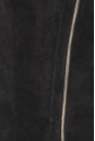 Женское кожаное пальто из натуральной замши с воротником, отделка песец 0900361-7