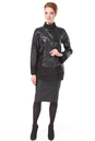 Женская кожаная куртка из натуральной кожи с воротником 0900404-2