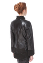 Женская кожаная куртка из натуральной кожи с воротником 0900404-4