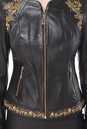Женская кожаная куртка из натуральной кожи с воротником 0900405-2