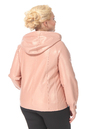 Женская кожаная куртка из натуральной кожи с капюшоном 0900410-7 вид сзади