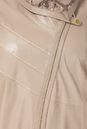 Женская кожаная куртка из натуральной кожи с воротником 0900418-5 вид сзади