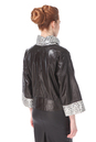 Женская кожаная куртка из натуральной кожи с воротником 0900435-2