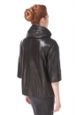 Женская кожаная куртка из натуральной кожи с воротником 0900437-2
