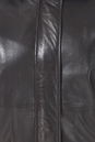 Женская кожаная куртка из натуральной кожи с воротником 0900437-7 вид сзади