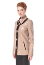 Женская кожаная куртка из натуральной кожи с воротником 0900439