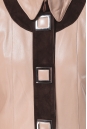Женская кожаная куртка из натуральной кожи с воротником 0900439-3
