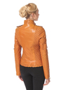 Женская кожаная куртка из натуральной кожи с воротником 0900458-4
