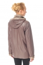 Женская кожаная куртка из натуральной кожи с капюшоном 0900485-3