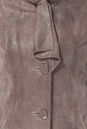Женская кожаная куртка из натуральной замши (с накатом) с воротником 0900513-3