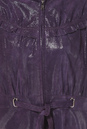 Женская кожаная куртка из натуральной замши с воротником 0900518-4