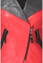 Женская кожаная куртка из натуральной кожи с воротником 0900521-3