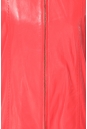 Женская кожаная куртка из натуральной кожи с капюшоном, отделка норка 0900523-3