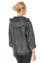 Женская кожаная куртка из натуральной кожи с капюшоном 0900535-2