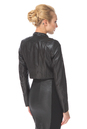 Женская кожаная куртка из натуральной кожи с воротником 0900541-3