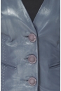 Женская кожаная куртка из натуральной кожи с воротником 0900546-4
