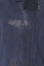 Женская кожаная куртка из натуральной замши (с накатом) с воротником 0900550-2