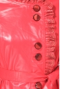Женская кожаная куртка из натуральной кожи с воротником 0900561-6 вид сзади