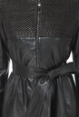 Женское кожаное пальто из натуральной кожи с воротником 0900563-3