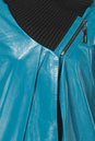 Женская кожаная куртка из натуральной кожи с воротником, отделка текстиль 0900565-4