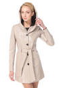 Женское кожаное пальто из натуральной кожи с капюшоном 0900568