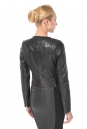 Женская кожаная куртка из натуральной кожи с воротником 0900572-4