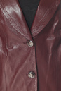 Женская кожаная куртка из натуральной кожи с воротником 0900579-3