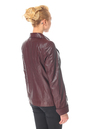 Женская кожаная куртка из натуральной кожи с воротником 0900579-4