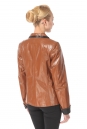 Женская кожаная куртка из натуральной кожи с воротником 0900580-4