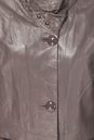 Женская кожаная куртка из натуральной кожи с воротником 0900582-3