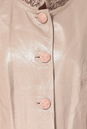 Женская кожаная куртка из натуральной кожи с воротником 0900586-6 вид сзади