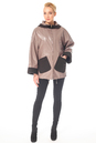 Женская кожаная куртка из натуральной кожи с капюшоном, двусторонняя 0900603-4